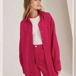 Favorite Daughter SET - Ex-BF shirt and Mischa Jeans (pink)